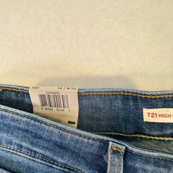 Levi’s 14 high rise skinny ankle jeans NWT women’s - Picture 5 of 11
